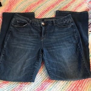 DKNY size 14 bootcut soho boot jeans